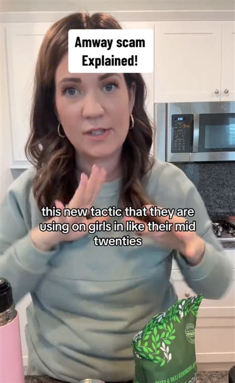 Woman Was Almost Lured Into An Amway Scam With Promises .